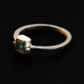 Anillo Oro Gema Esmeralda Noga Arts