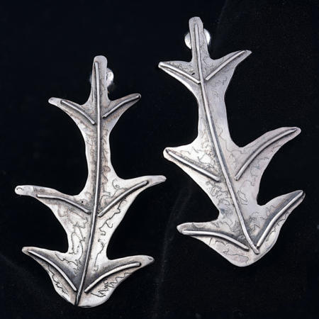 Pendientes Hoja Palmera Noga Arts