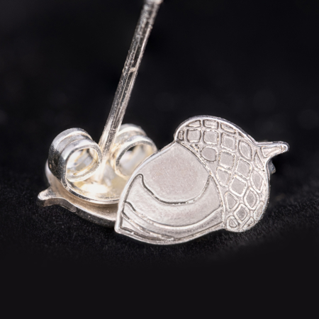 Pendientes Plata Bellota Noga Arts